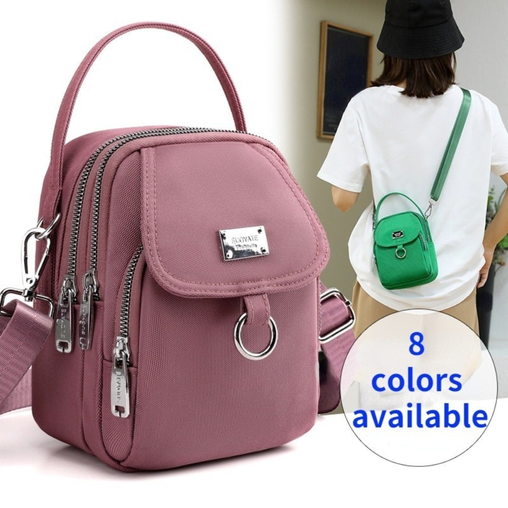 VIvolux | Leder Trendy Chic Damen Umhängetasche