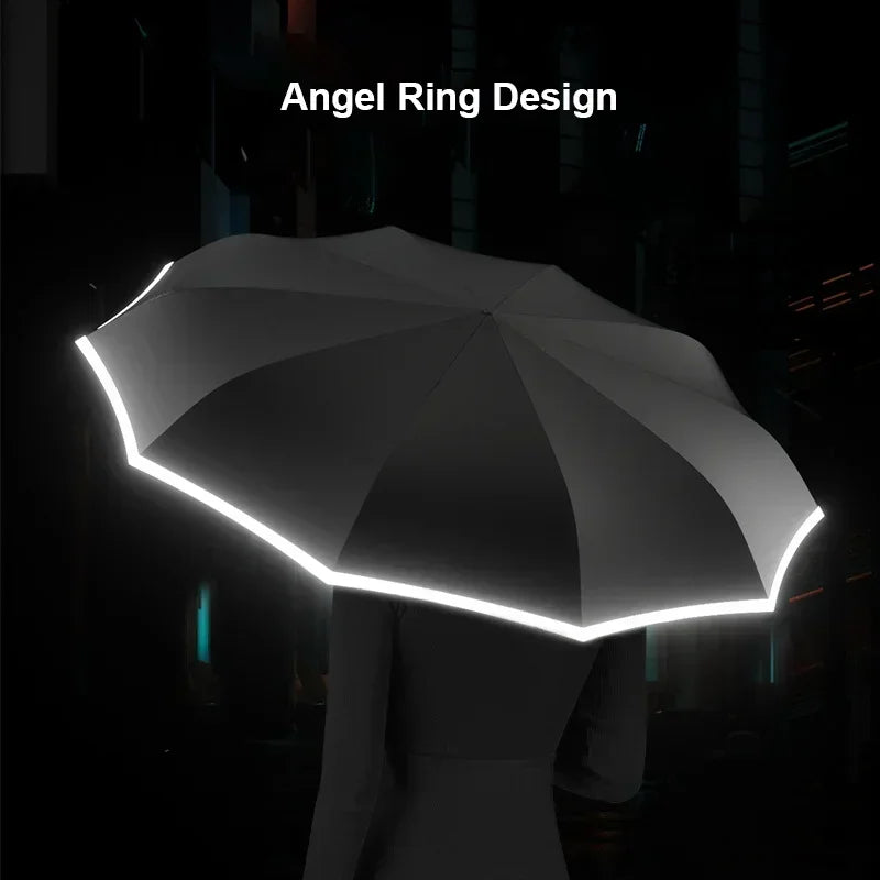 Brehn | umgekehrter Regenschirm – Eleganz auf Schritt und Tritt: Stil trifft auf Innovation!