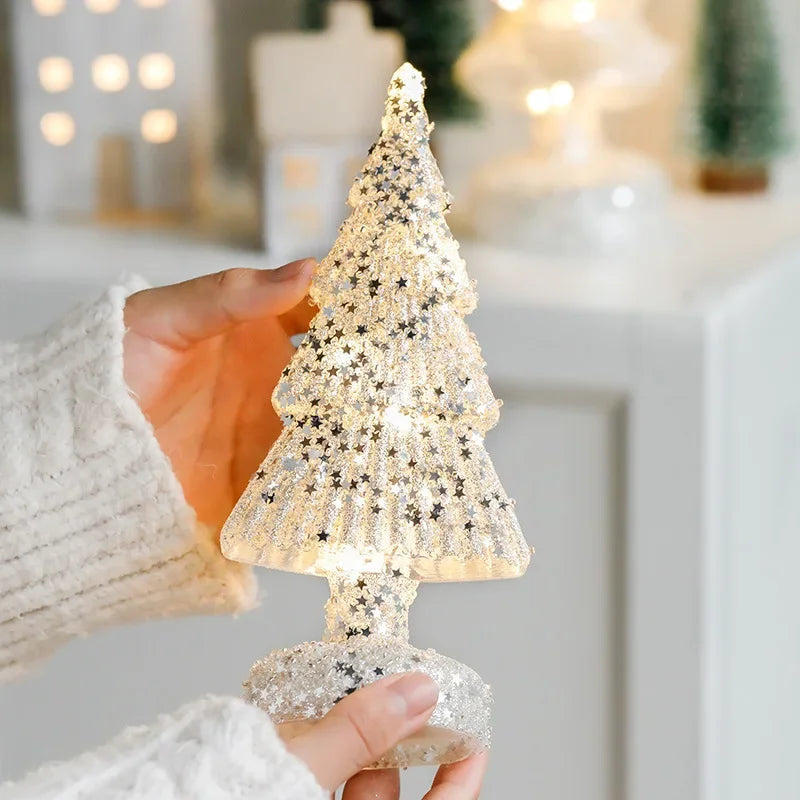 Brehn | Weihnachtszeit LED Frosted Glass Baumlampe