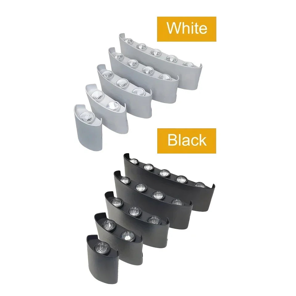 Modern lighting, indoor or outdoor: The versatile LED wall lamp