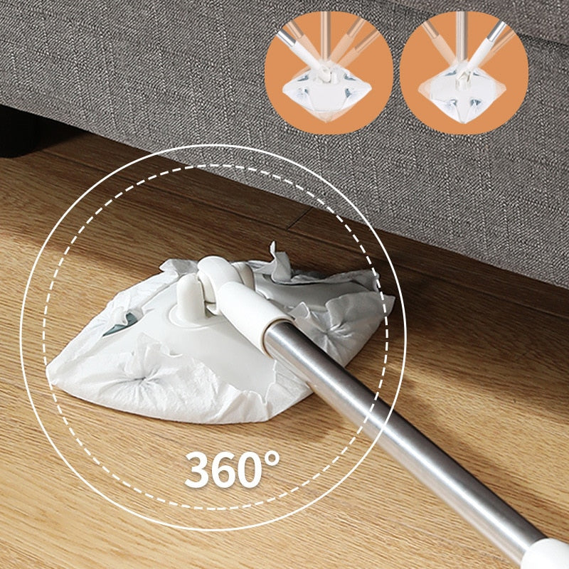 Brehn | Lazy Clean Dreieckiger Handtuchmop