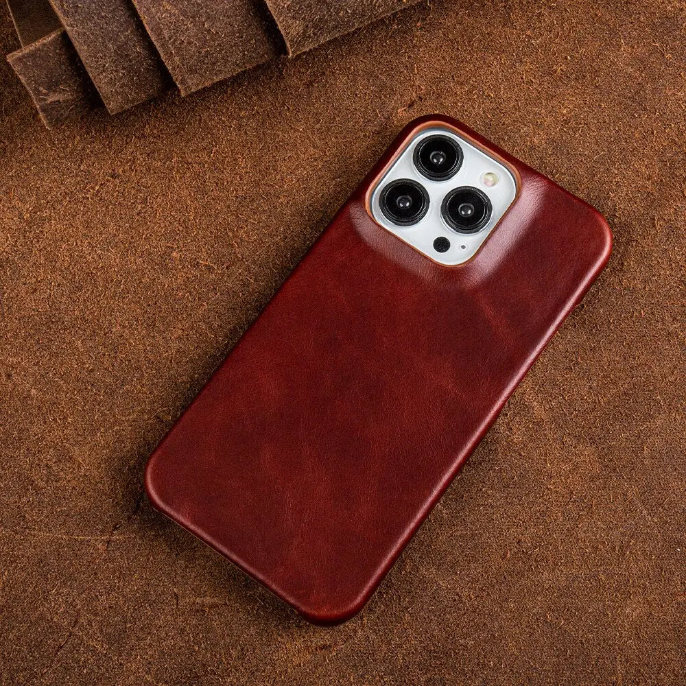 BowLift | RoyalLeather: Luxurious, handcrafted case made of genuine cowhide leather for the iPhone