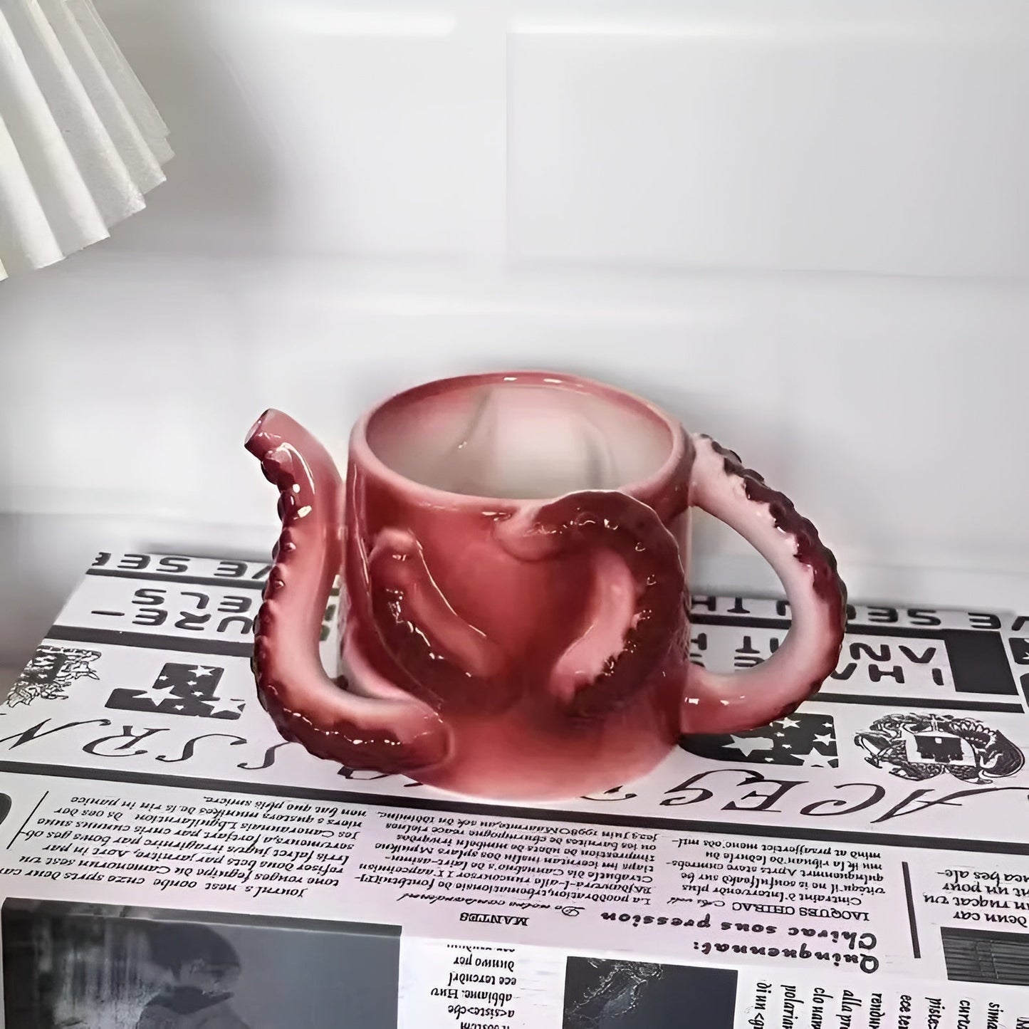 Brehn | Oktopus Tentakel Keramik Kaffeebecher