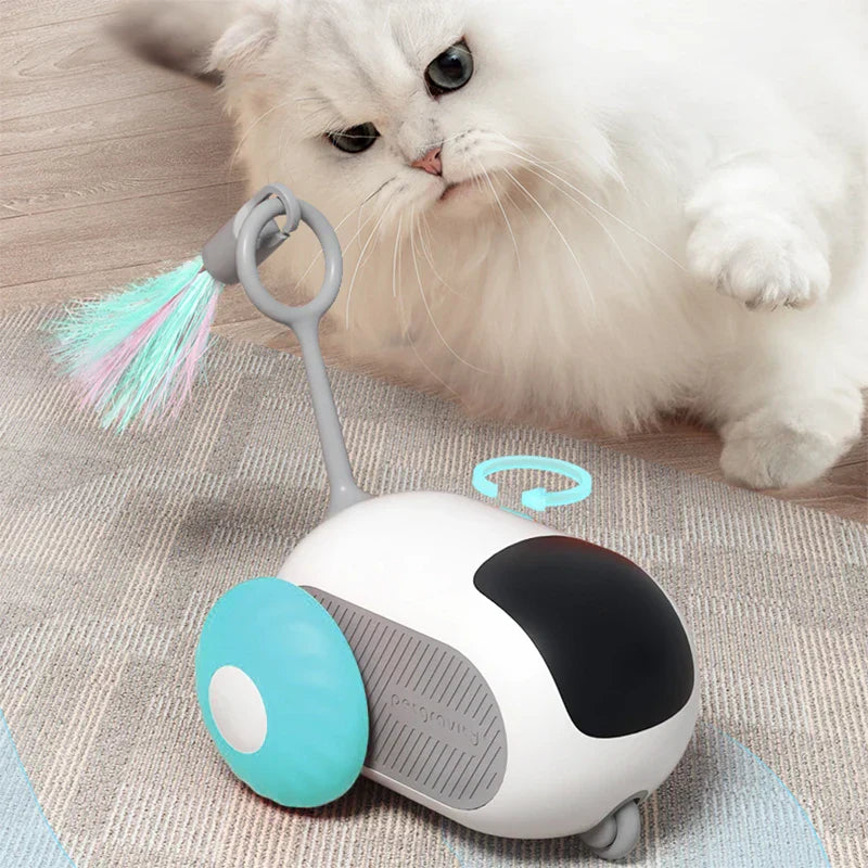 Brehn | Elektronisches Spielzeug für Katzen – Interaktive Unterhaltung