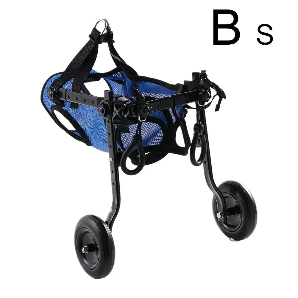 Brehn | Vetalino Hunderollstuhl für kleine Hunde | Verstellbarer Reha-Wagen | Leicht & Stabil | Mobilitätshilfe bei Gehproblemen