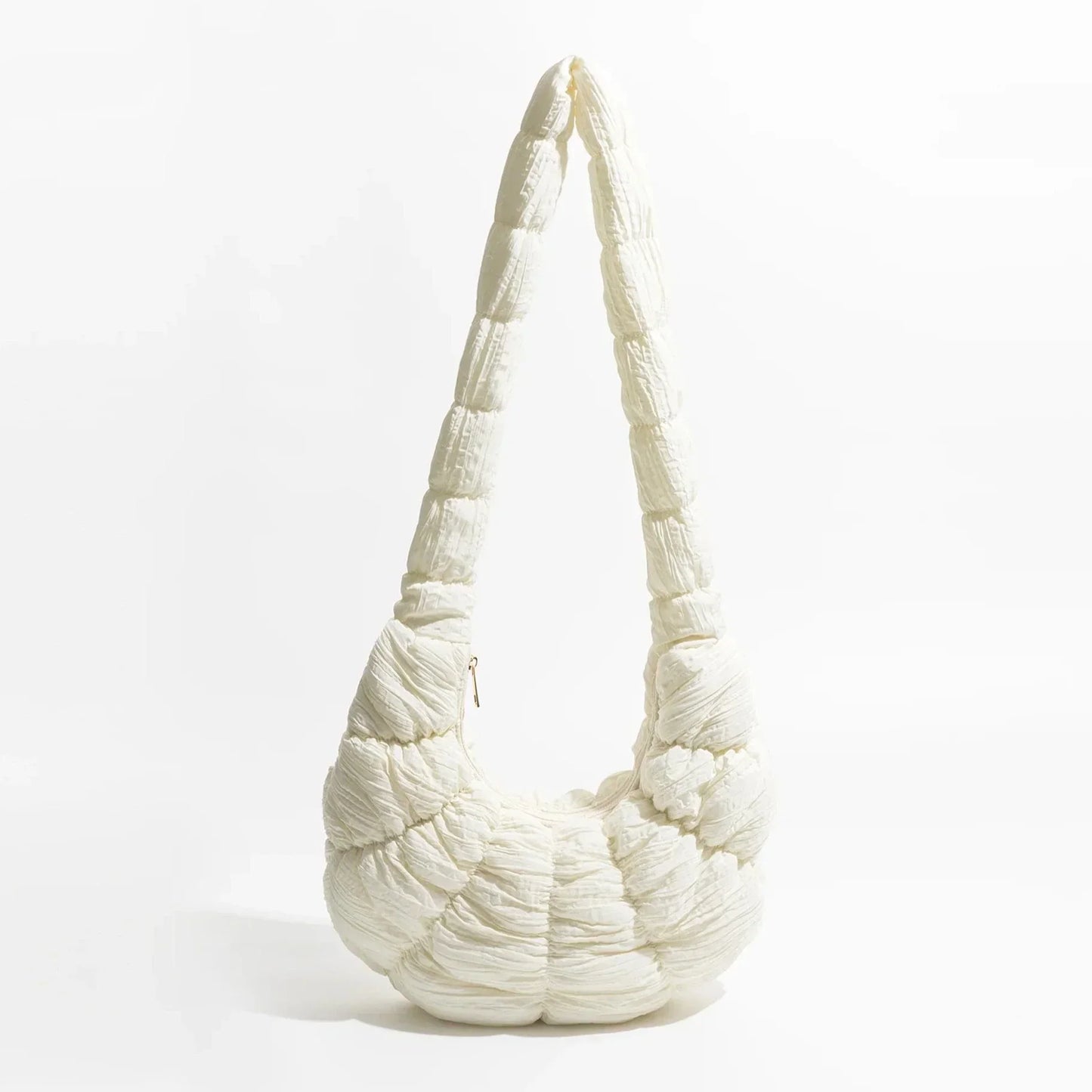 Puff Croissant Schultertasche