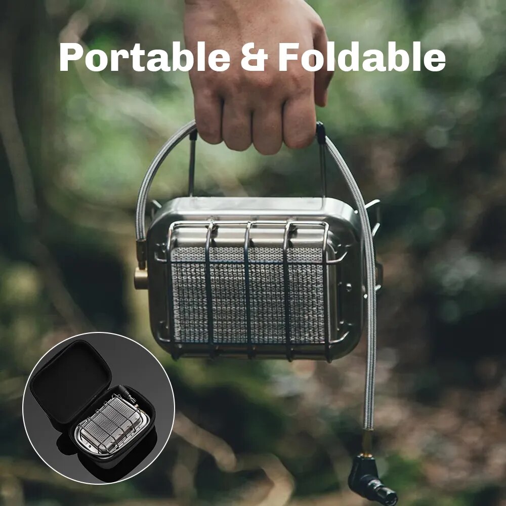 VIvolux | Heat Fold Tragbarer Gas Campingkocher