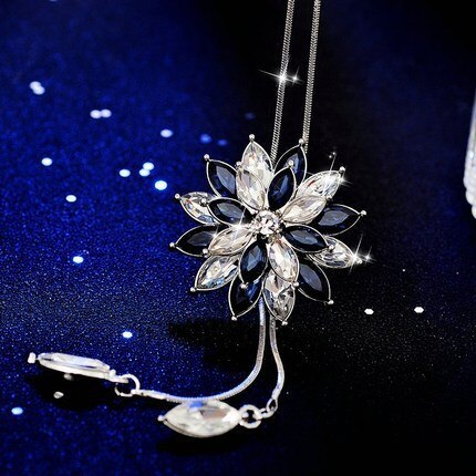 Brehn | Winter Sparkle Schneeflocken-Halskette