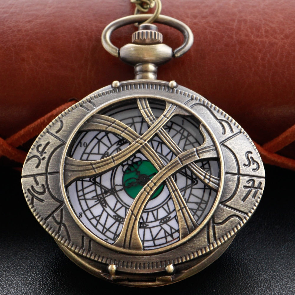 Brehn | Zeitlose Tradition Steampunk Taschenuhr Halskette