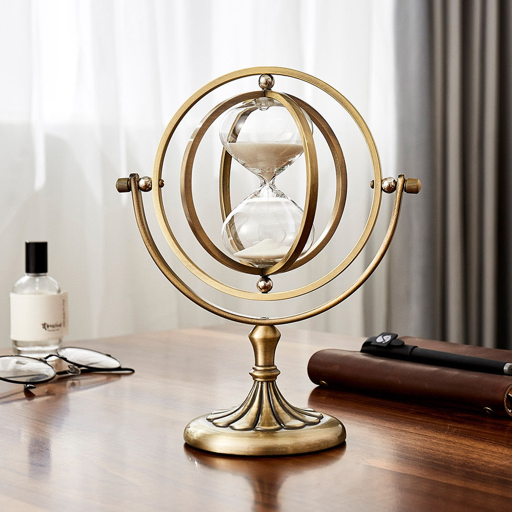 Time Charmer Metall Sanduhr Dekor | Brehn