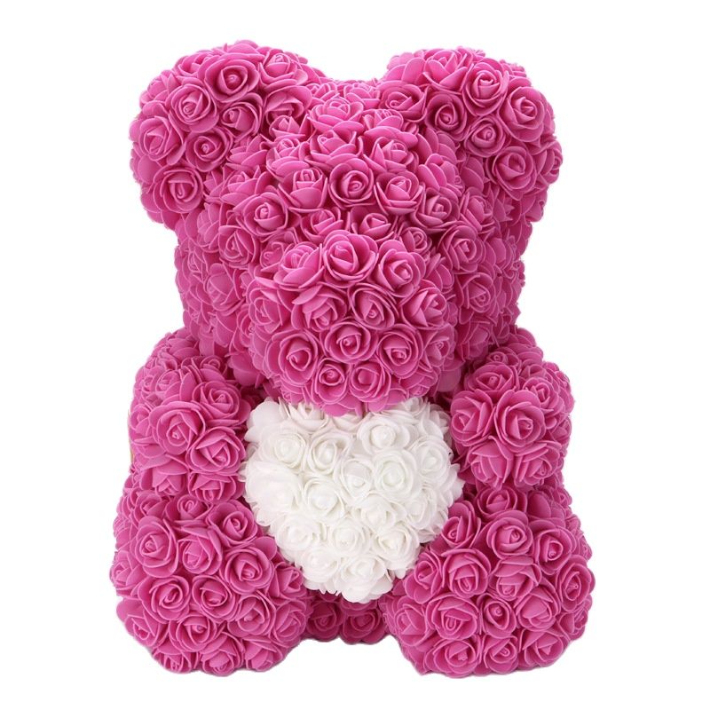 Brehn | Künstliche Rosenblumen Teddybär
