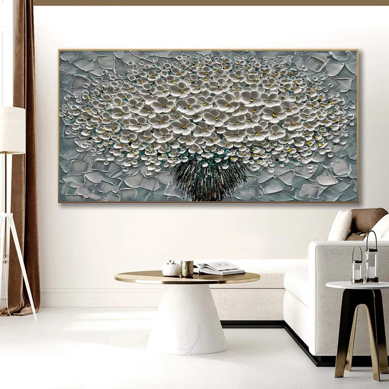 Moderne abstrakte Blumenbaum Wandkunst Fine Art Leinwanddrucke Große Größen Bilder Für Wohnzimmer Schlafzimmer Home Office Kunstdekoration | Brehn