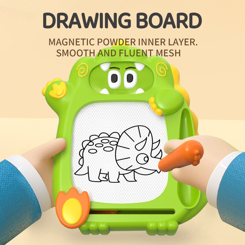 VIvolux | Doppelseitige Kritzel-Magnetische Kinder-Zeichentafel
