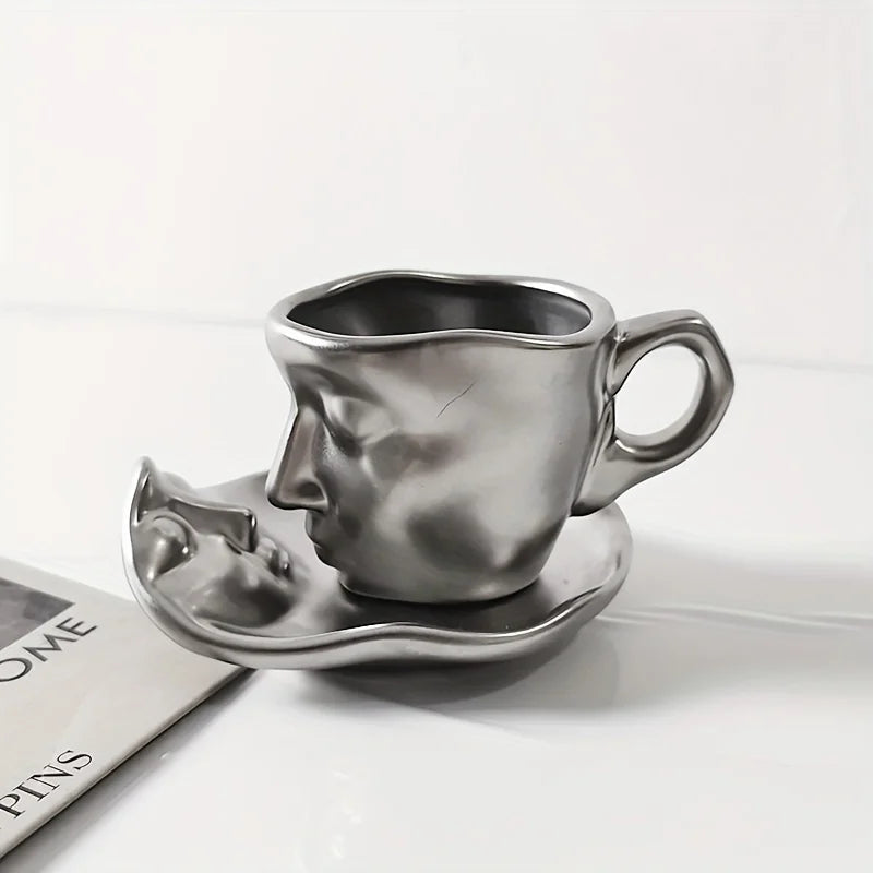 Brehn | Love Forever Kiss Keramiktasse