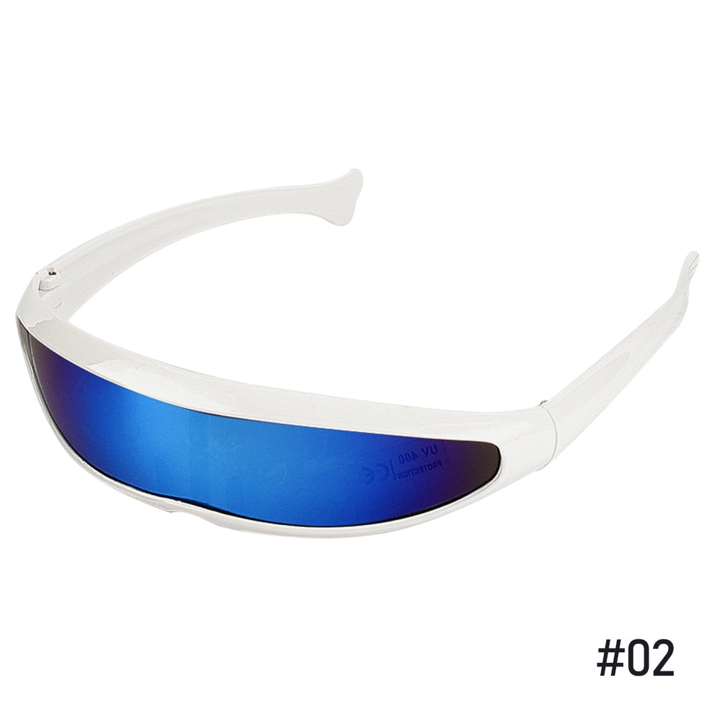 Brehn | Futuristische Cyborg Cosplay Sonnenbrille