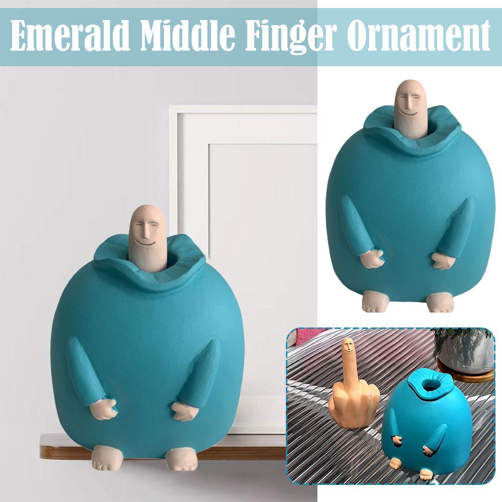 Happy Middle Finger Lustige Tisch Dekoration | Brehn