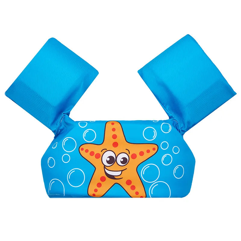 Brehn | FLOTTY Kinder Schwimmhilfe | Rettungsweste mit Armflügeln | Verstellbarer Doppelverschluss | Für Kinder bis 25 kg