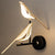 Brehn | Moderne nordische Wandvogel Lampe