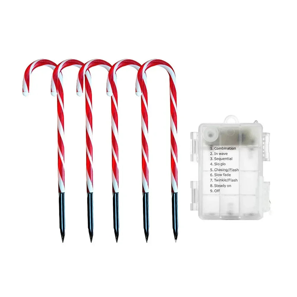 Brehn | CandyCaneLuxe | Wasserdichte LED-Weihnachtslichter