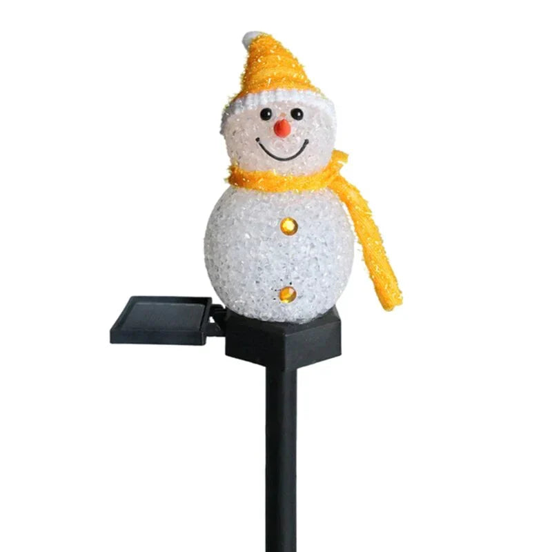 Solarbetriebene Schneemannlampe - SolarSnow | Brehn
