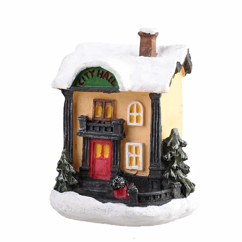 Brehn | Winterträume LED Weihnachtshaus Figurinen