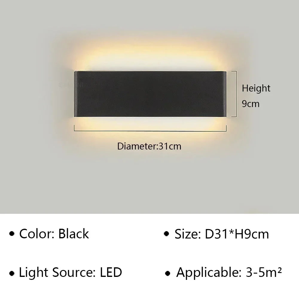 Brehn | LumiEra Moderne LED Wandleuchte | Stilvolles Design | Warmweißes Licht für Schlafzimmer, Flur & Badezimmer