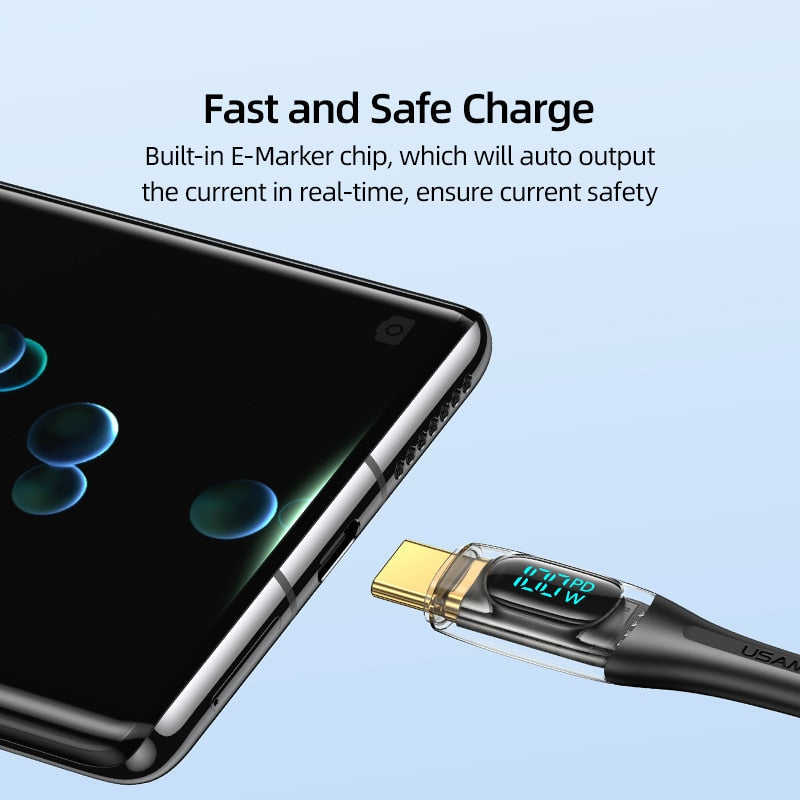 VIvolux | Turbo Connect Led Anzeige Schnellladen Kabel
