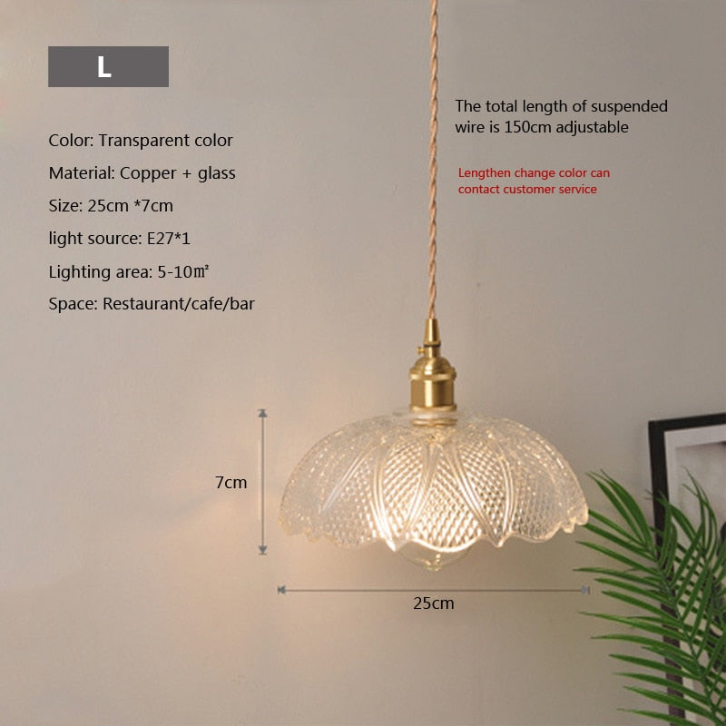 VIvolux | Nordic Brilliance Transparente Glas Pendelleuchte