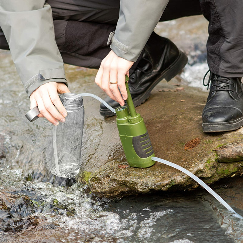 Outdoor Wasserfilter Camping Überlebenswerkzeug | Brehn