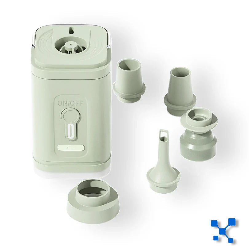 Mini-Luftpumpe USB-C mit 5 Düsen – 200 L/min | Brehn