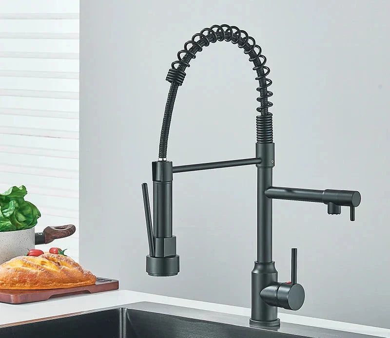 MixMaster – Flexibler 360° drehbarer Küchenmischerhahn Brehn
