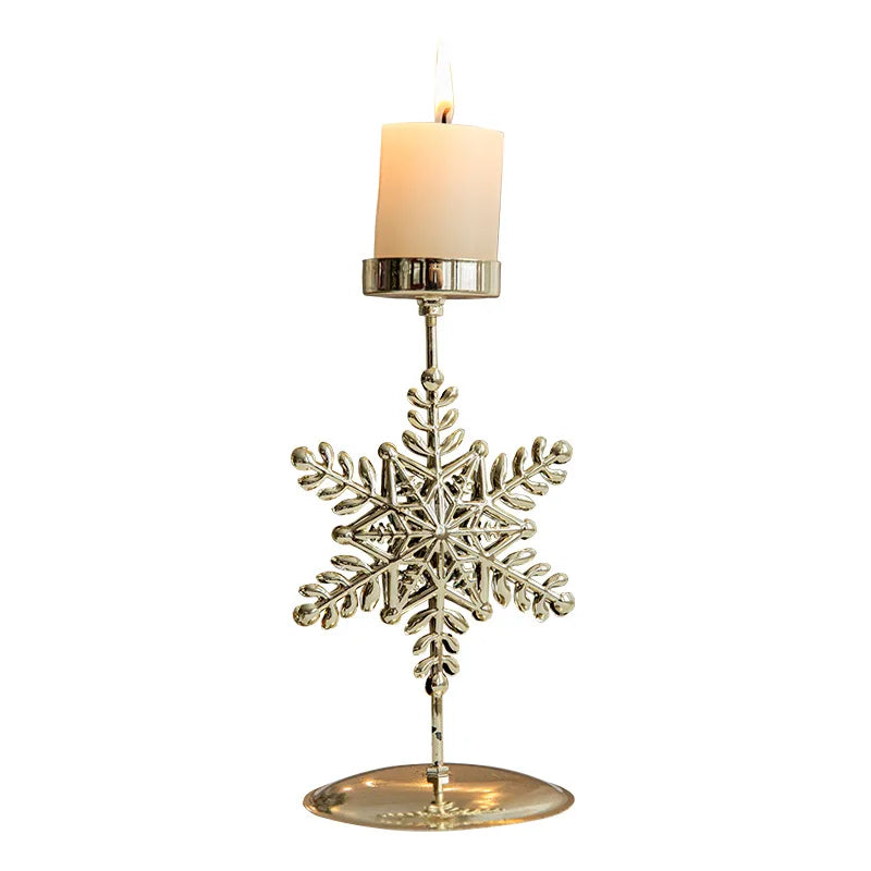 Weihnachtliche Kerzenhalter - Stern- und Tannenbaum-Design für festliche Dekoration | Brehn