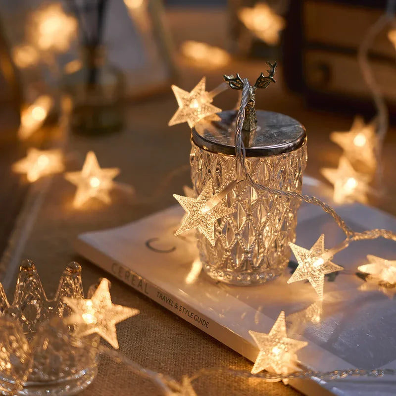 Brehn | Starlight LED Lichterkette: Ideal für Innendekoration, Außencamping und Zeltatmosphäre