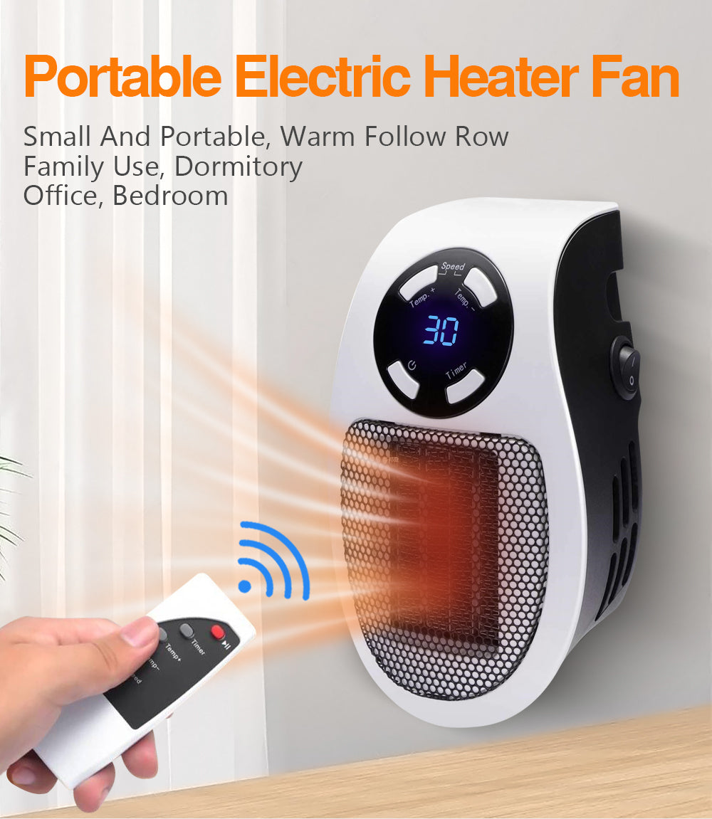 Brehn | LuxaHeat Eleganter Heizlüfter | Tragbarer Heizlüfter für angenehme Wärme überall