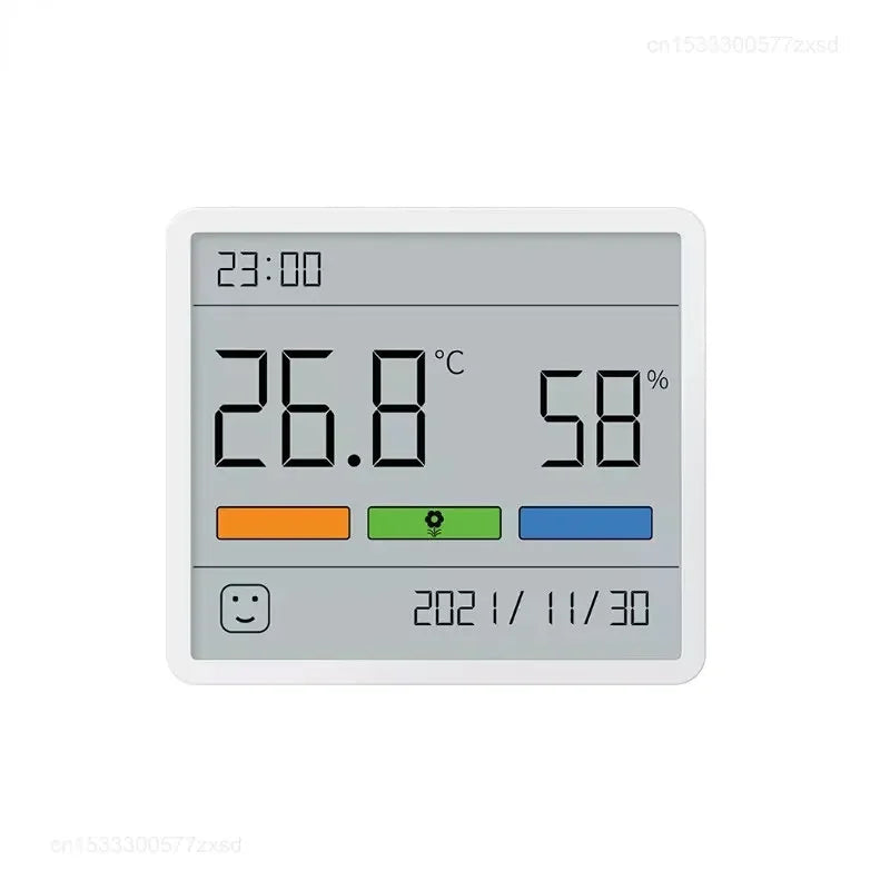 Alles-in-Eins Innen Luftfeuchtigkeitsmesser Uhr Digitalthermometer