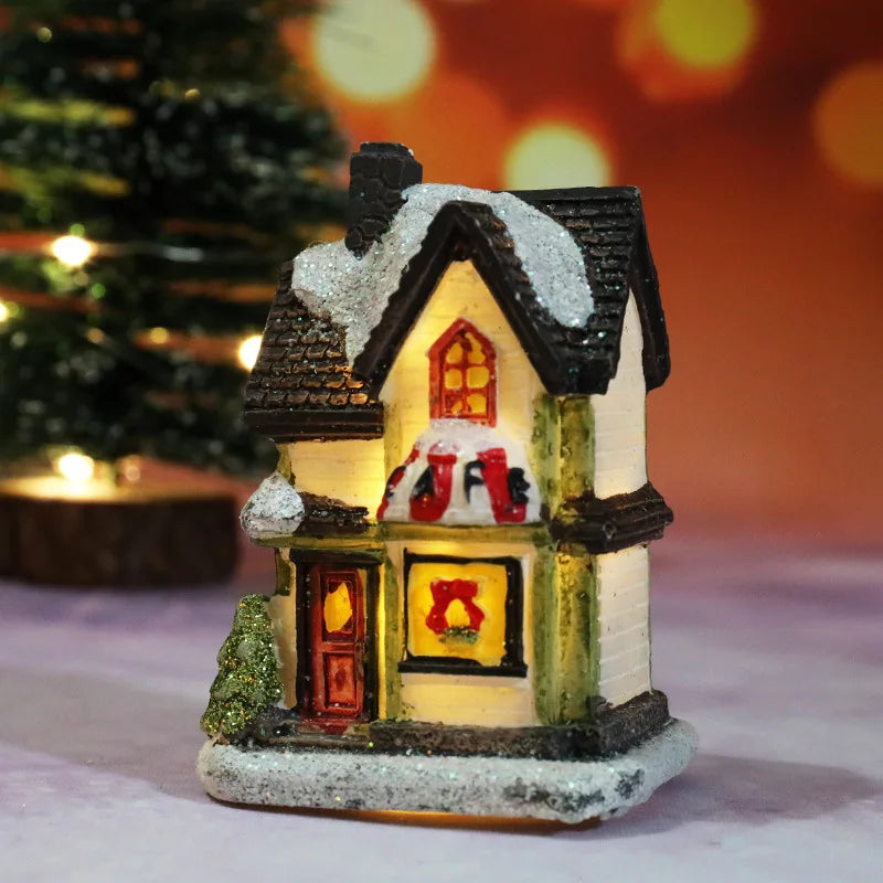 Brehn | Winterträume LED Weihnachtshaus Figuren