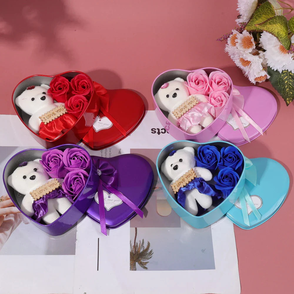 Brehn | LuxeCuddle Teddybär | Verzauberndes und romantisches Geschenk für liebevolle Momente