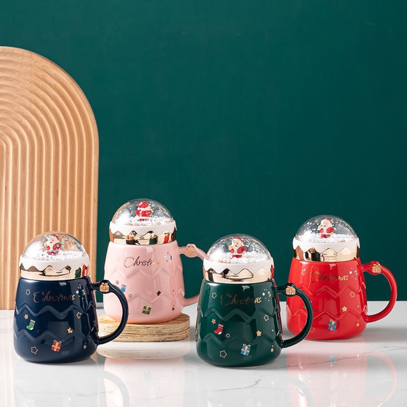 Brehn | 3D Fröhliche Weihnachten Tassen