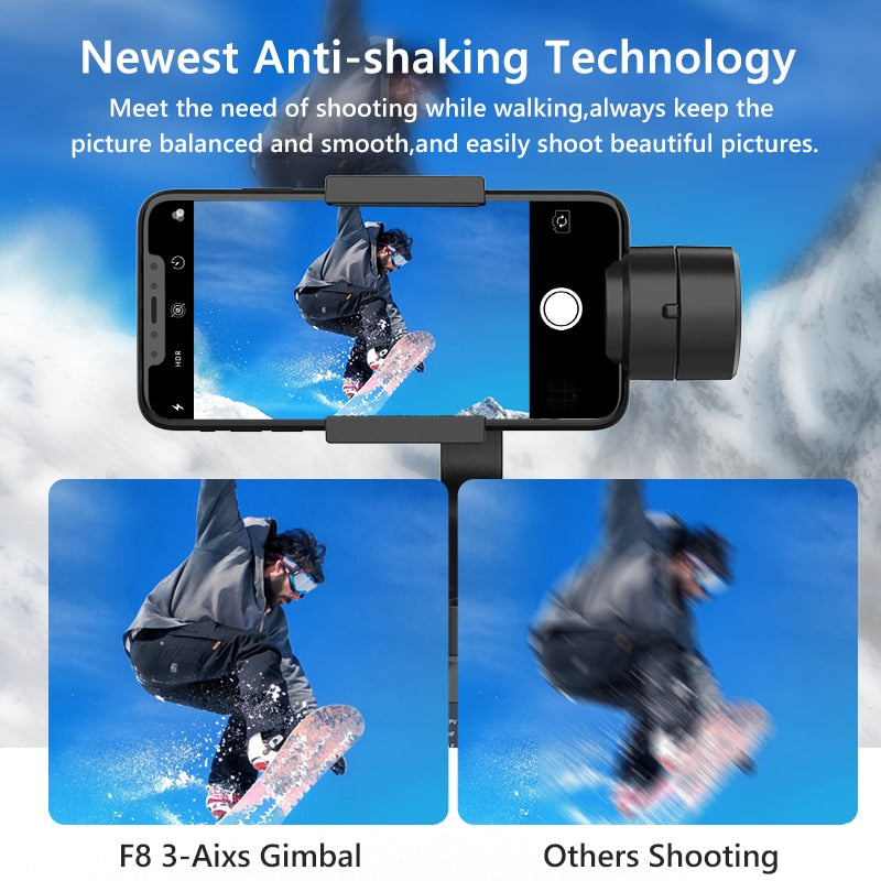VIvolux | Smart Capture Achse Gimbal Handheld Stabilisator