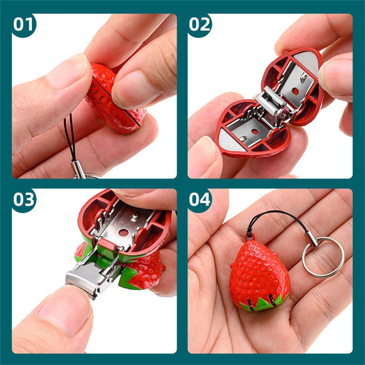 Brehn | Mini Früchte Tier Nagelknipser