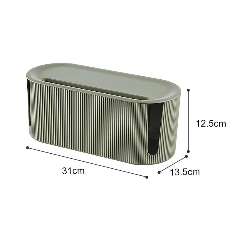 Brehn | Design Aufbewahrungsbox | Organizer für Kabel, Adapter und Steckdosenleisten