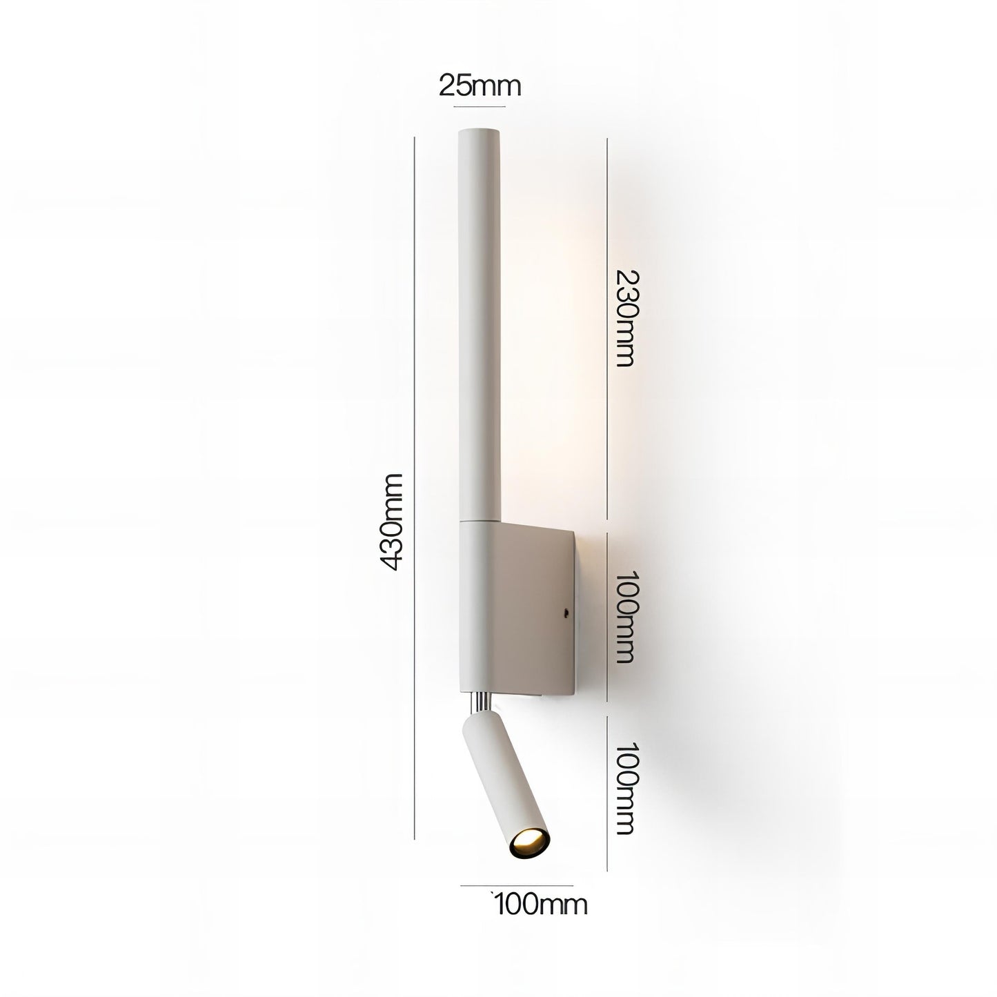 Orbit Verstellbare Rotations-Wandleuchte | Brehn