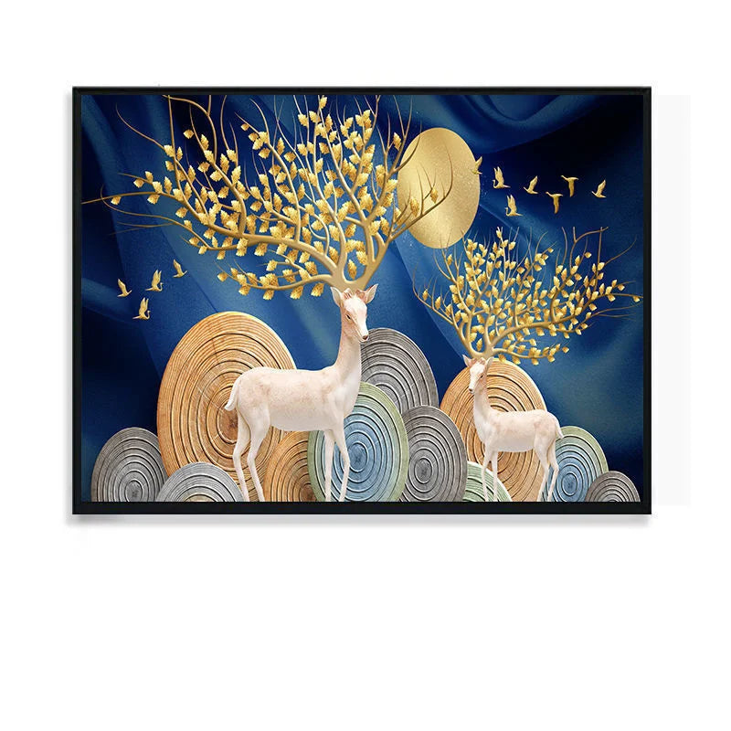 Art View Elegante Leinwand Elektrische Box Abdeckung