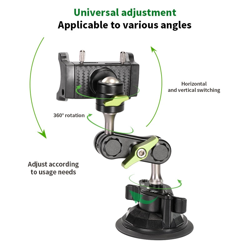 Brehn | Sping Safe Drehbarer Langer Arm Auto Handyhalter