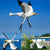 Möwen-Windmühle Gartendekoration