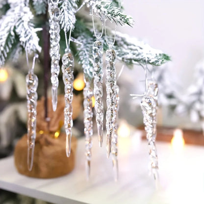 Brehn | WinterGlans | Premium Kristallklare Weihnachtsdekoration Set