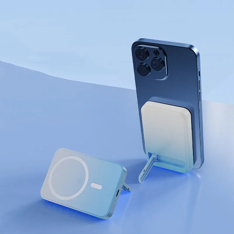 Magnetische kabellose Powerbank mit Ständer