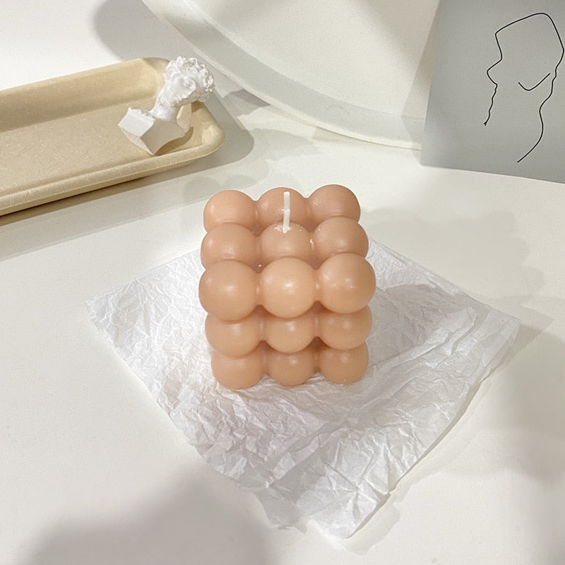 Brehn | BubbleGlow Kerze | Vervollständigen Sie Ihr Interieur mit dieser schönen und trendigen Kerze