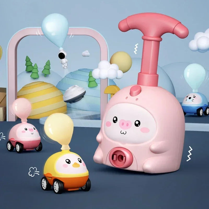 Brehn | Süßes Tierdesign Luftbetriebener Ballonstartgerät