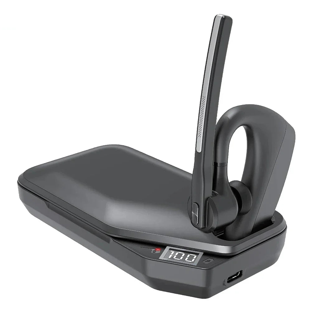 Orivo Bluetooth-Headset mit Geräuschunterdrückung und zwei Mikrofonen